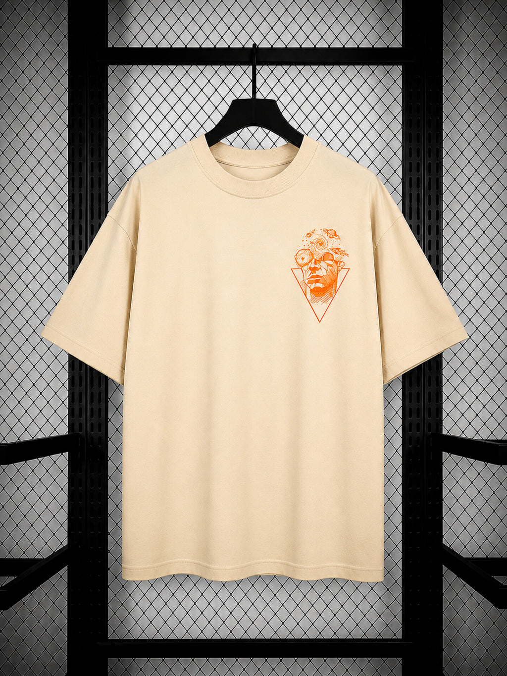 Camiseta con Estampado Creativo