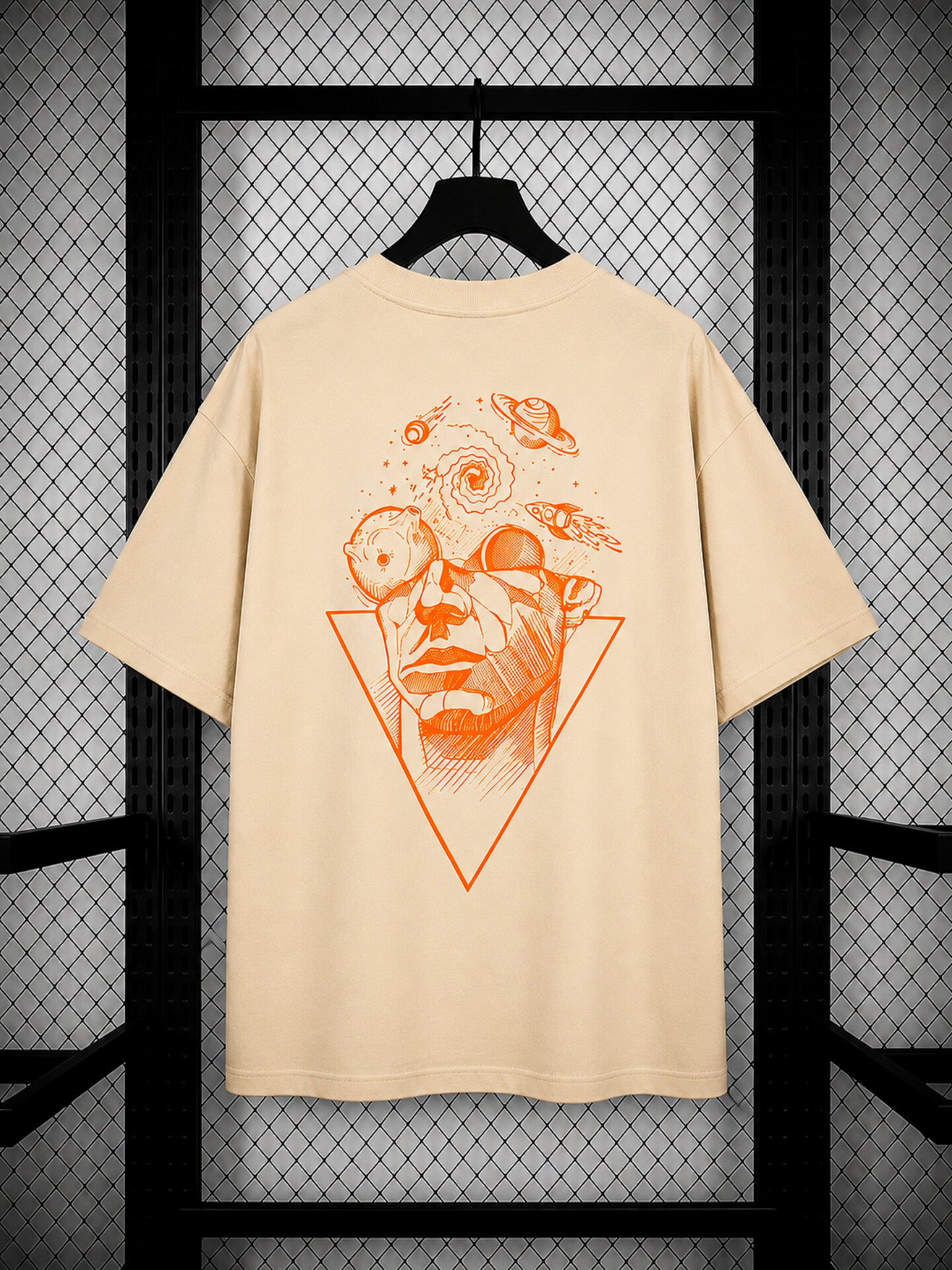 Camiseta con Estampado Creativo
