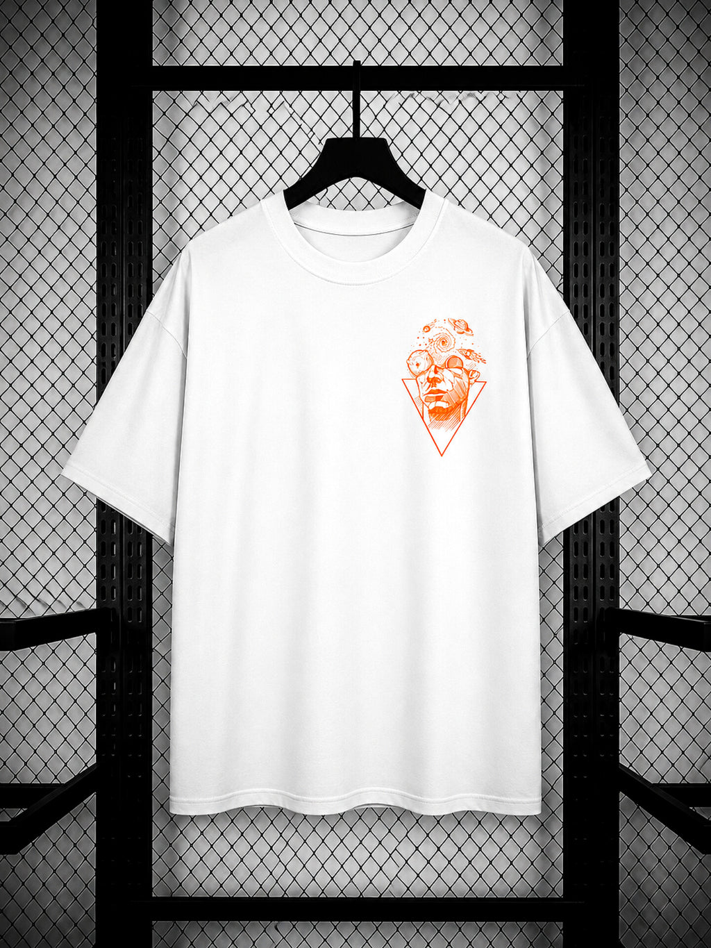 Camiseta con Estampado Creativo