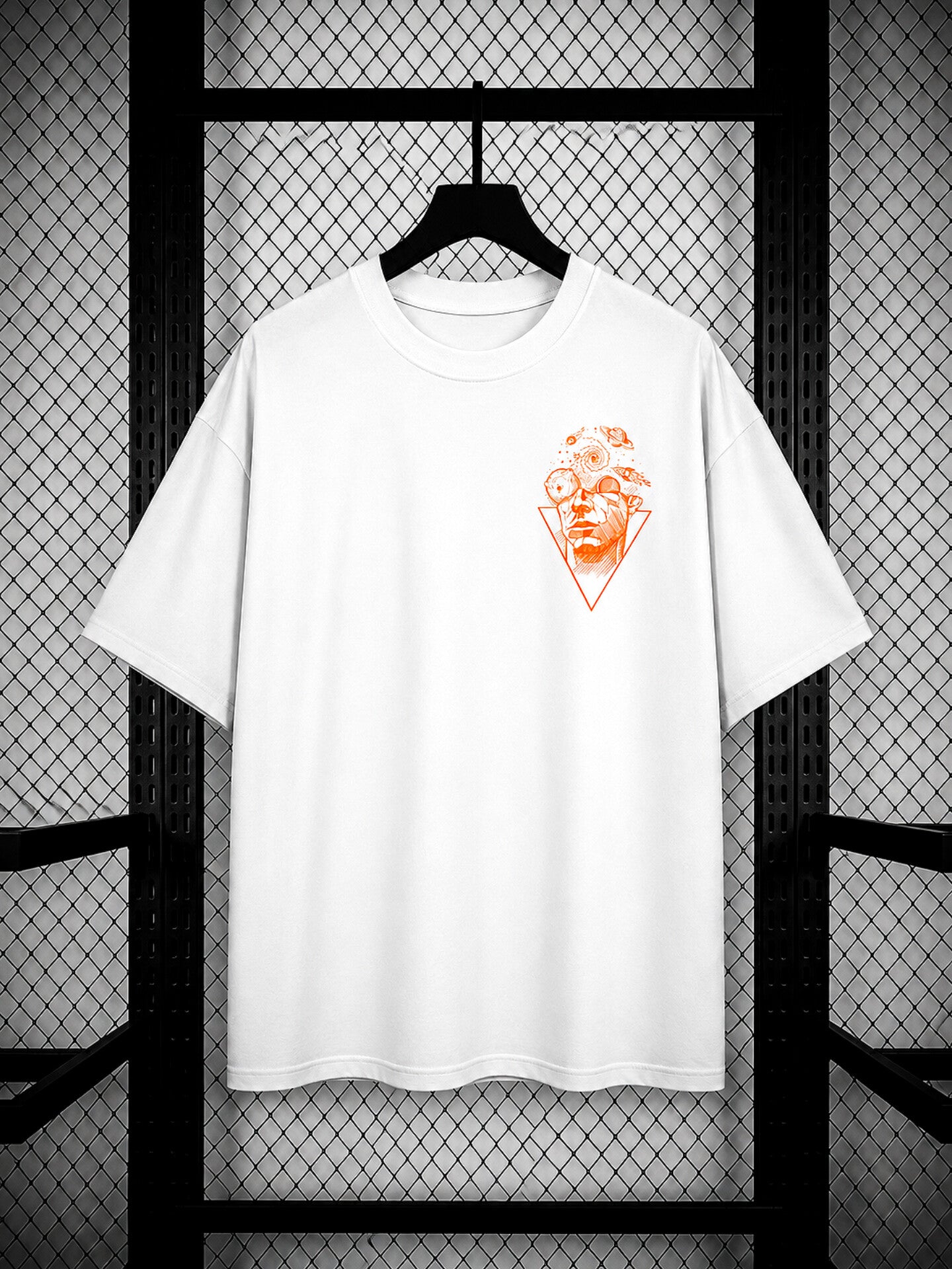 Camiseta con Estampado Creativo