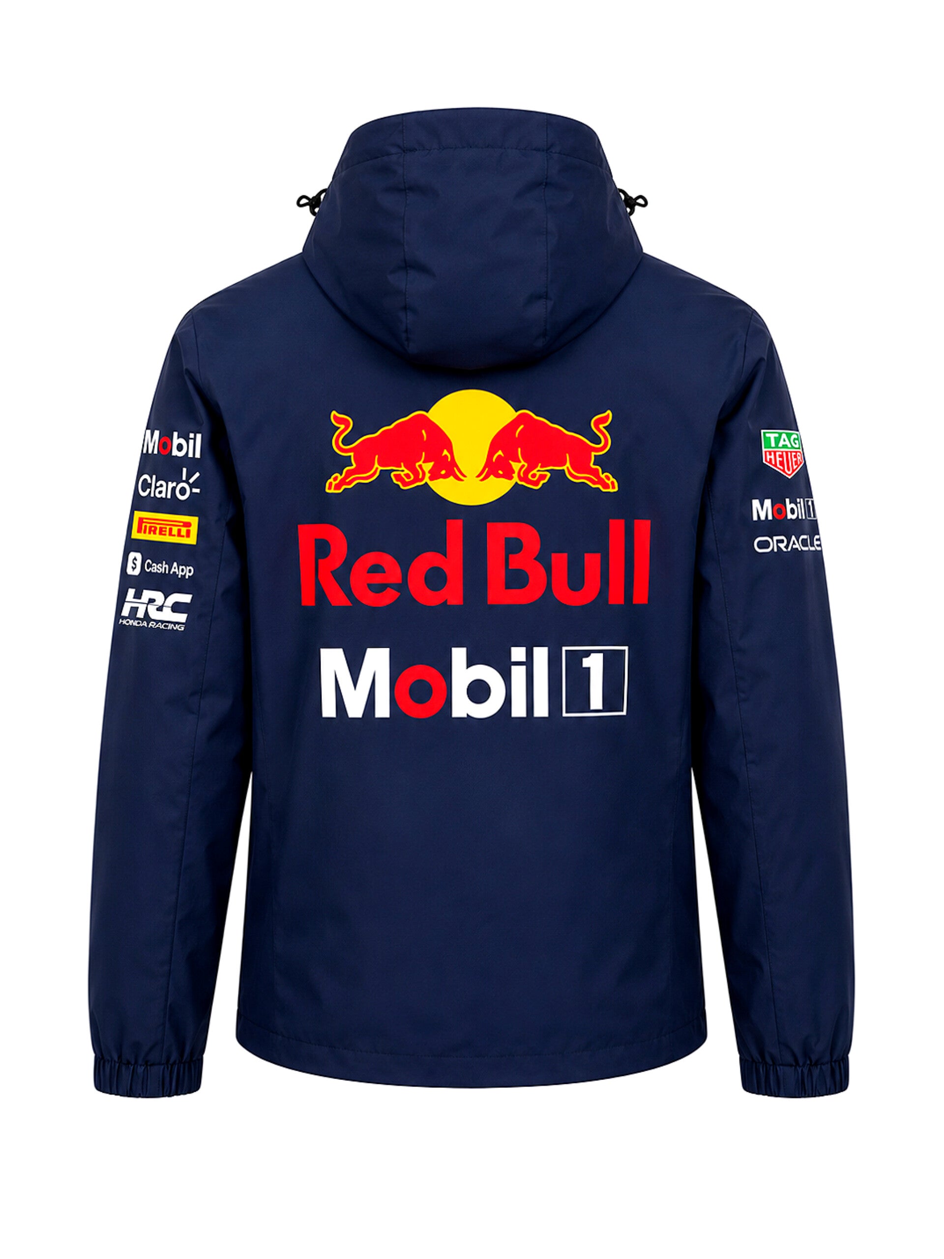 Chubasquero Impermeable de Red Bull Azul Marino