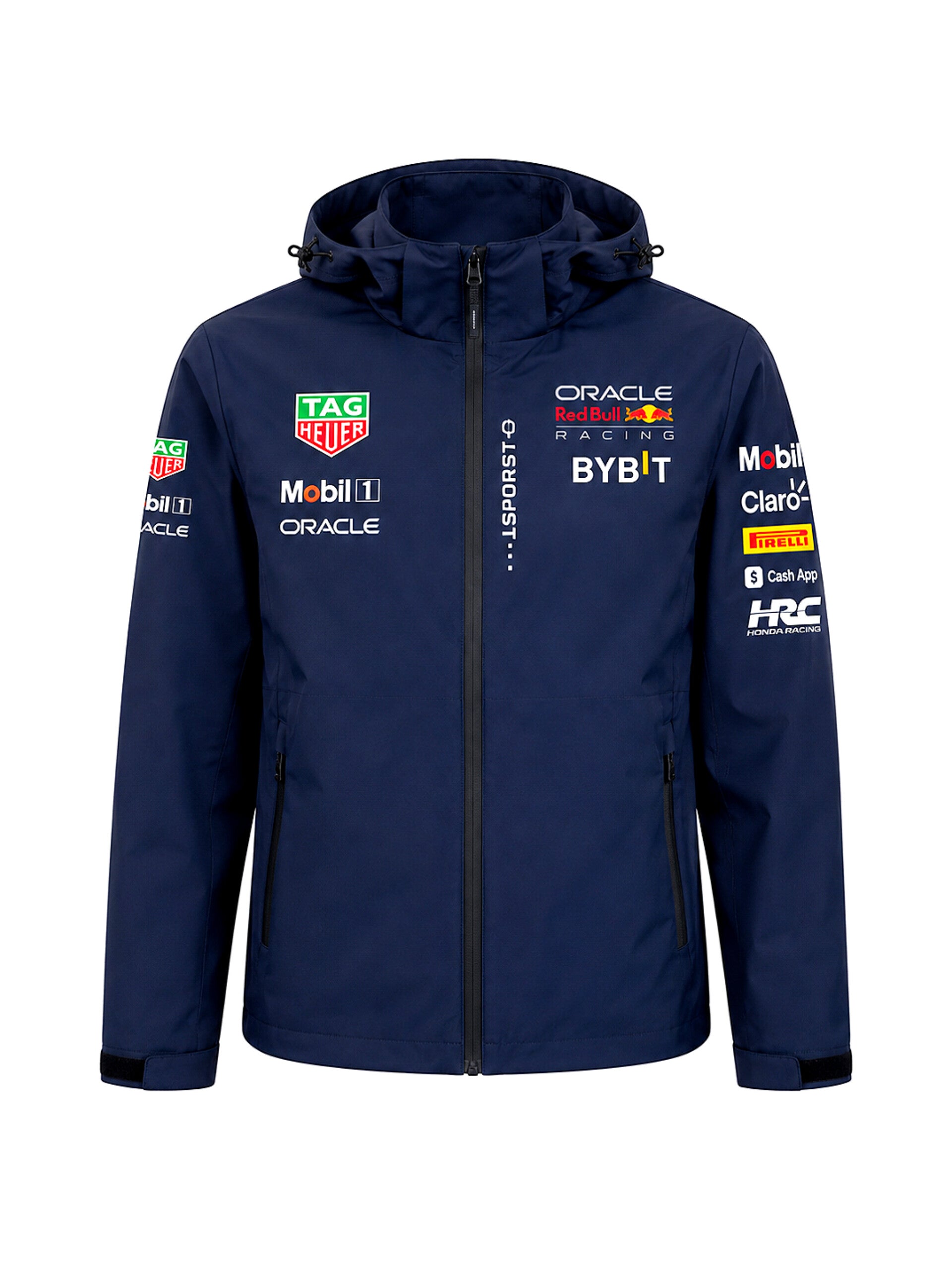 Chubasquero Impermeable de Red Bull Azul Marino